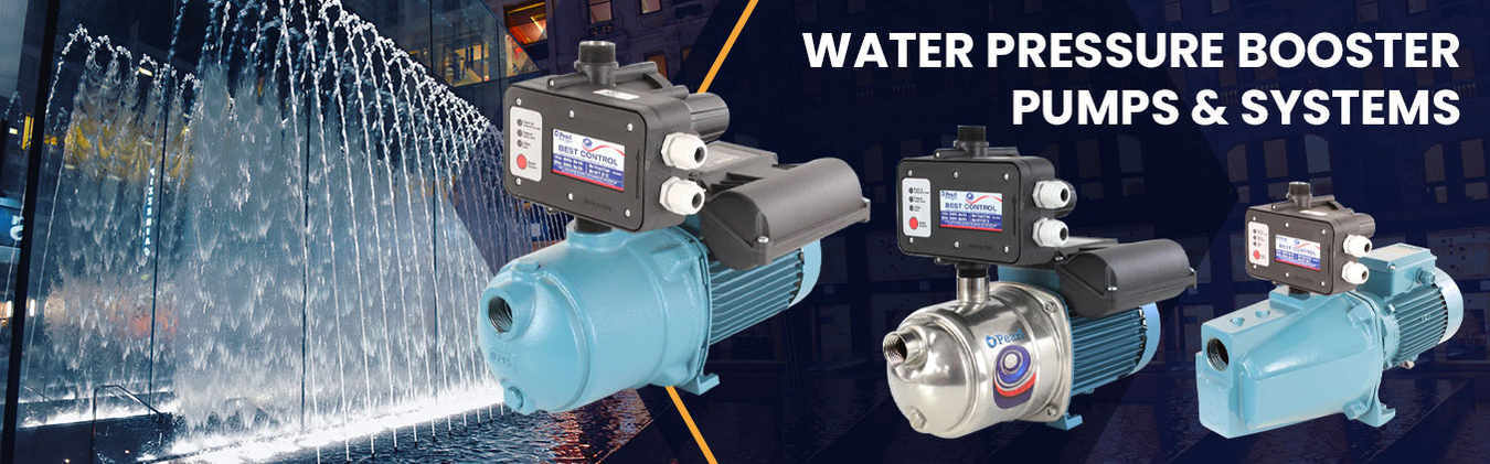 Water Pressure Booster Pumps and System by Pearl