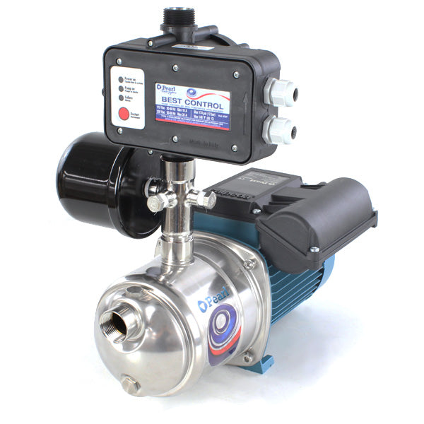 Water Pressure Booster Pump With Multistage Centrifugal Pump Surge Tank Included - BWXMSD07T 17G40P - 0.75
