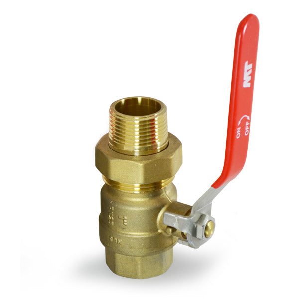 UNION BALL VALVE THREAD, BRASS - NPT  2  3