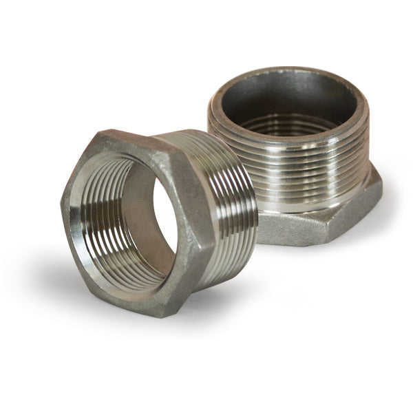 BUSHING, STAINLESS STEEL NPT THREAD