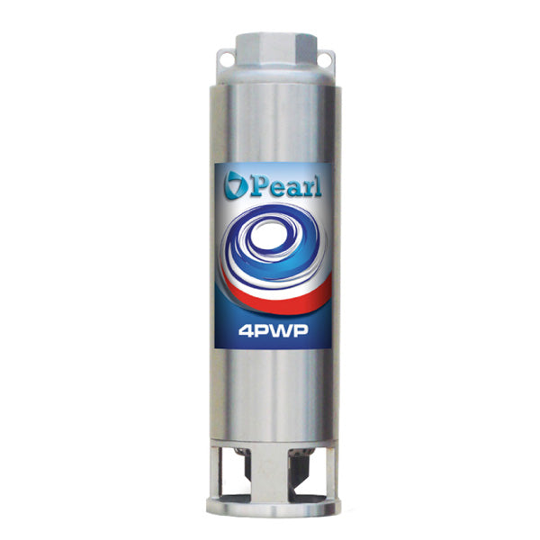 PEARL 4" SUBMERSIBLE WATER PUMP - PUMP END ONLY - 4PWP - JUST EXTERNAL SLEEVE IN STAINLESS STEEL
