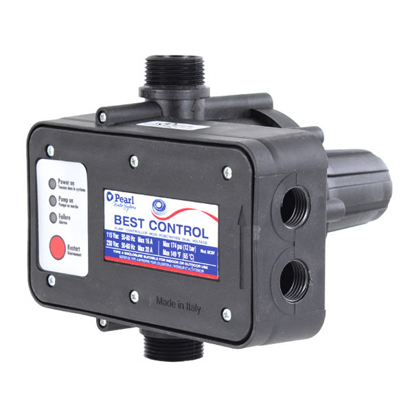 Water Booster Pump for Irrigation and Home.  Best Control Deluxe System - BWXMS07 17G40P - 17 GPM