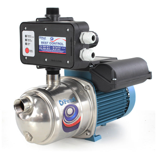 Water Booster Pump for Irrigation and Home.  Best Control Deluxe System - BWXMS07 17G40P - 17 GPM