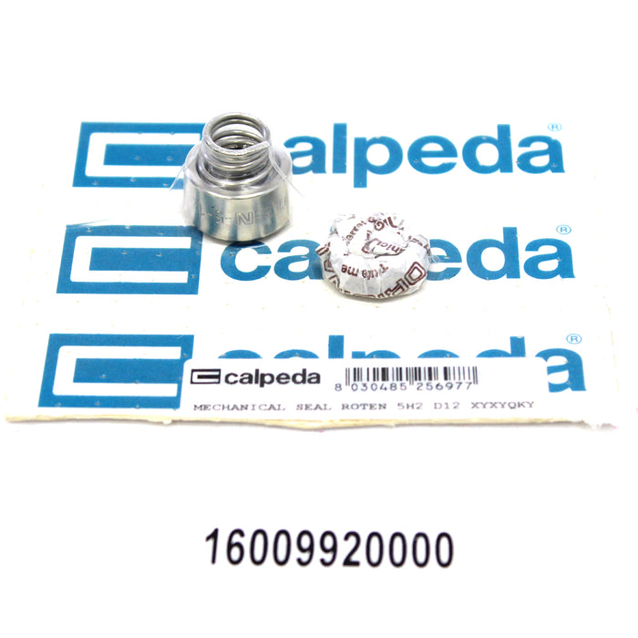 CALPEDA PUMP SHAFT SEAL REPLACEMENT - MECHANICAL SEAL ROTEN 5H2 XYXYQKY D12 - SPECIAL SEAL - 16009920000