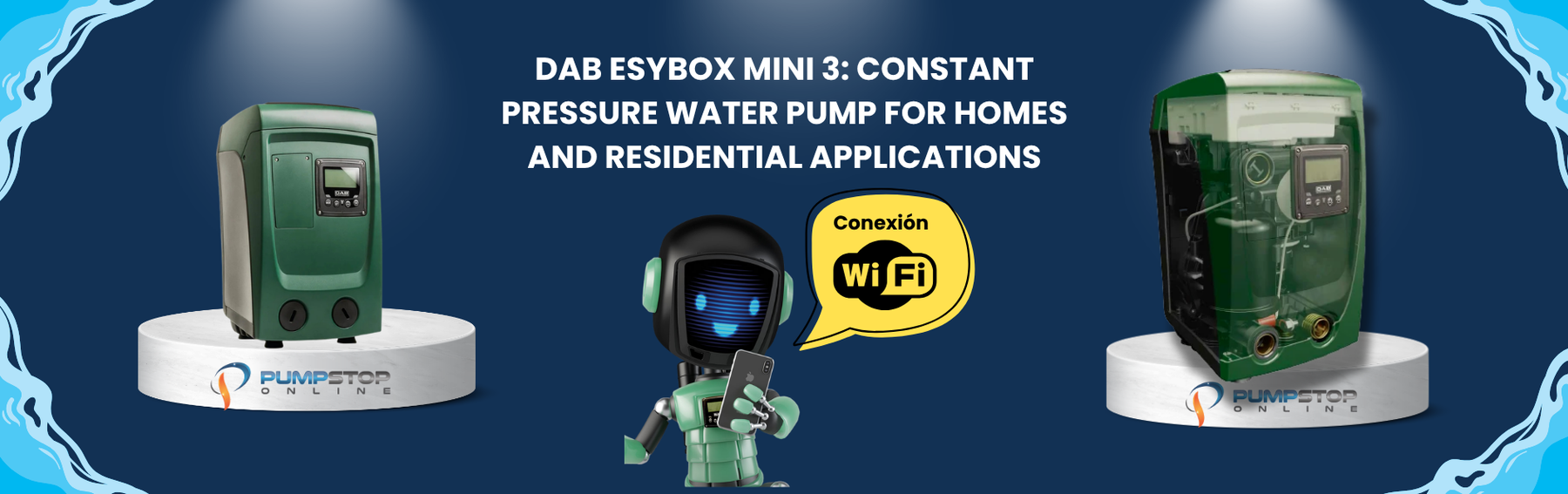 DAB Esybox Mini 3: Constant Pressure Water Pump for Homes and Residential Applications