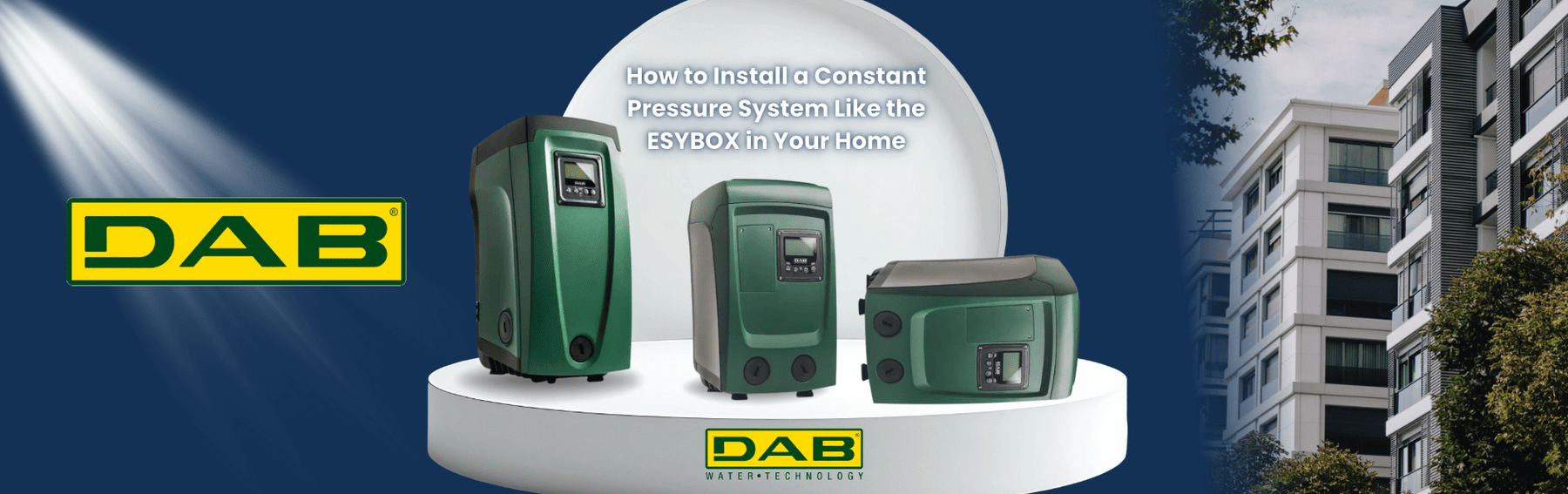 How to Install a Constant Pressure System Like the ESYBOX in Your Home