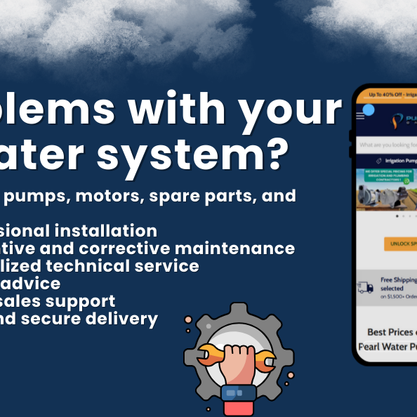 Problems with your water system? Pump Stop Online has the complete solution