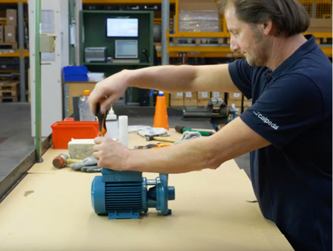 How to assemble and disassemble C water pumps