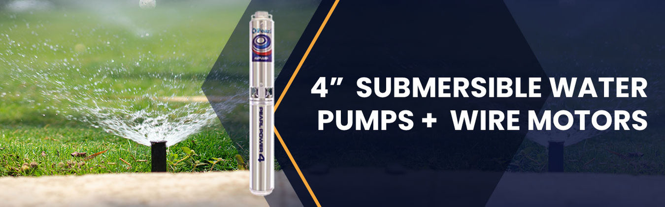 Submersible Water Pumps 4" (Stainless Steel)