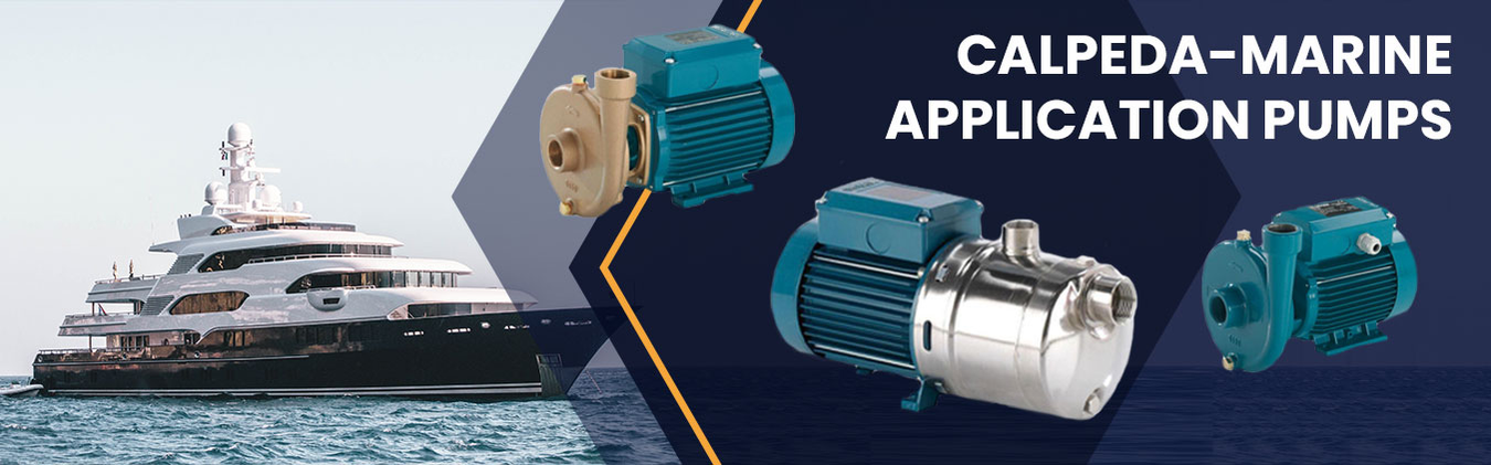 Calpeda Marine Water Pumps for Air Conditioning and Freshwater Application pumps