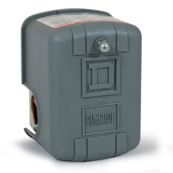 Telemecanique - Square D 9013FSG Pressure Switch for Water Pumps - Manual Cut Off Lever