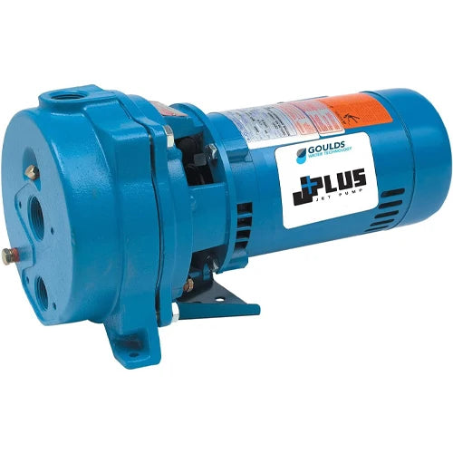 Goulds J+ Series Convertible Jet Pump – 1/2 to 1-1/2 HP, 115/230V