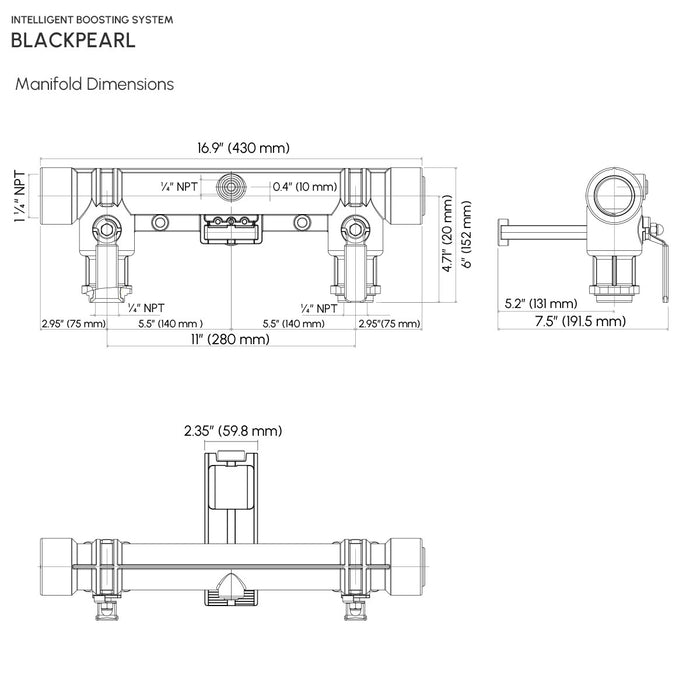 Constant Pressure Systems BLACKPEARL 2X Intelligent Boosting