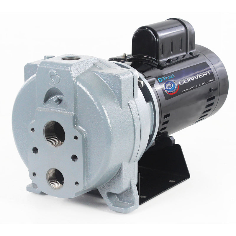 Deep Well Jet Pump PEARL CONVERT - Convertible Self-Priming Water Pump (0.5 - 1.5 HP)