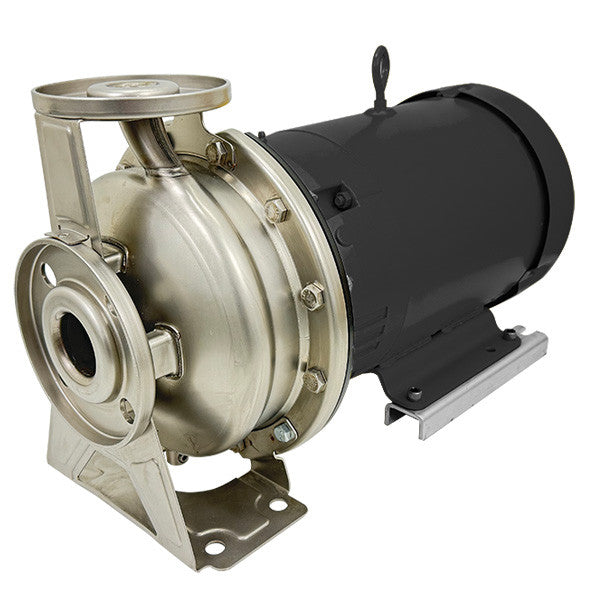 PEARL by EBARA Flanged Stainless Steel Centrifugal Pump - CSPEF WITH TEFC MOTOR