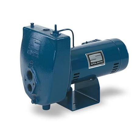 Sta-Rite HLE-L Self-Priming Convertible Jet Water Pump, 1 HP, 115/230V, Single Phase – Pentair