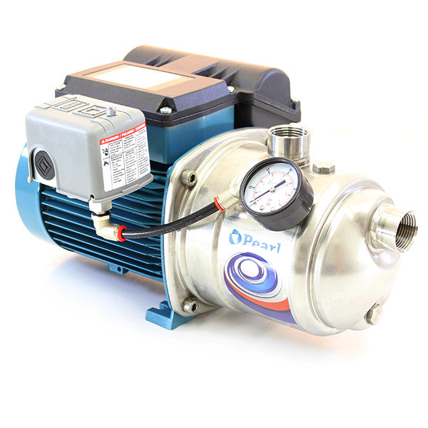 PEARL STAINLESS STEEL SHALLOW WELL SELF PRIMING JET PUMP - JSC MODEL  2
