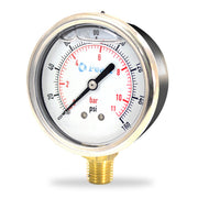PRESSURE GAUGES - Pressure Range (PSI) 0-60 MAIN SCALE  2