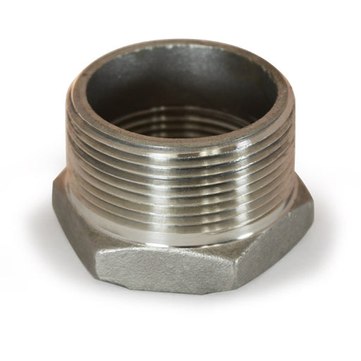 BUSHING, STAINLESS STEEL NPT THREAD  2