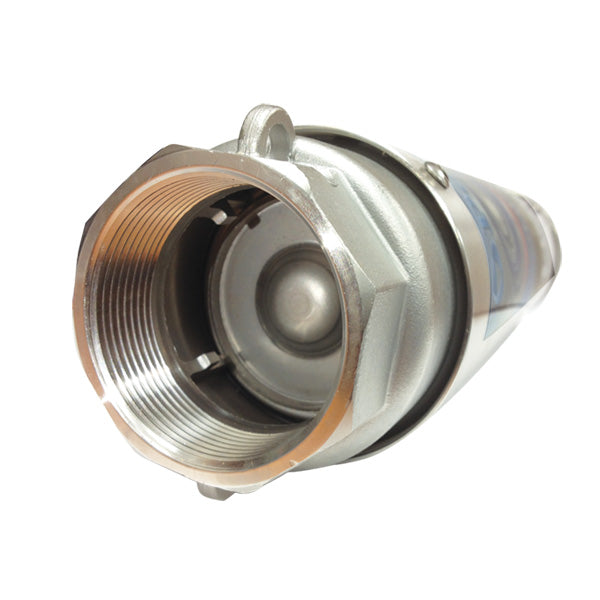 PEARL 4" SUBMERSIBLE WATER PUMP  - PUMP END ONLY - 4PWP - JUST EXTERNAL SLEEVE IN STAINLESS STEEL  2  3