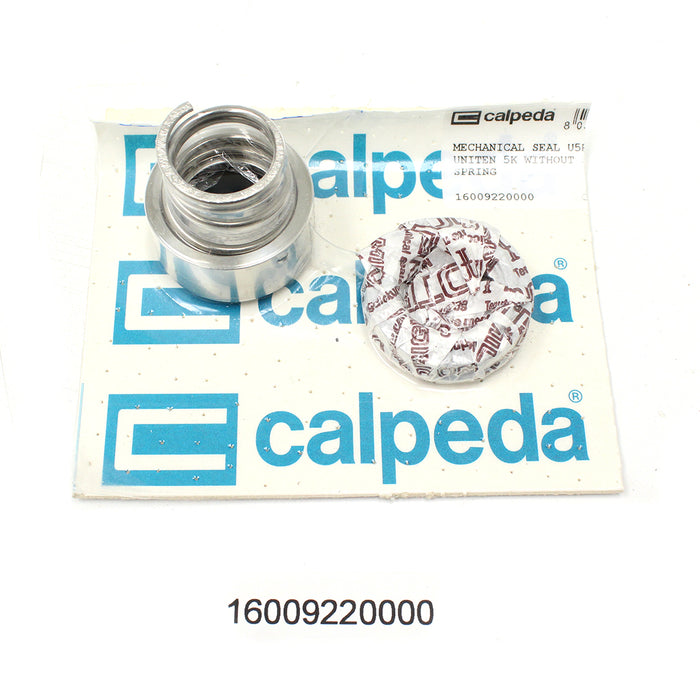 CALPEDA PUMP SHAFT SEAL REPLACEMENT - MECHANICAL SEAL U5K-X7X7RZ7D22 CC UNITEN 5K WITHOUT SPACER AND EXTENDED SPRING - 16009220000
