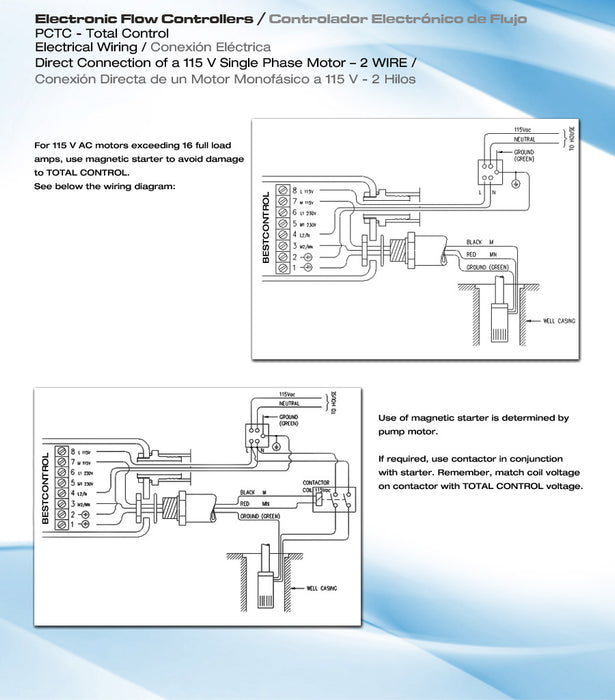 PEARL PCTC 16F16S - PUMP CONTROLLER TOTAL CONTROL, 115/230V, 16 AMP  2  3  4