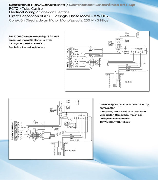 PEARL PCTC 16F16S - PUMP CONTROLLER TOTAL CONTROL, 115/230V, 16 AMP  2  3  4  5  6