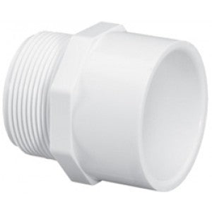 Schedule 40 PVC Male Adaptor MPT X Socket — Pump Stop Online